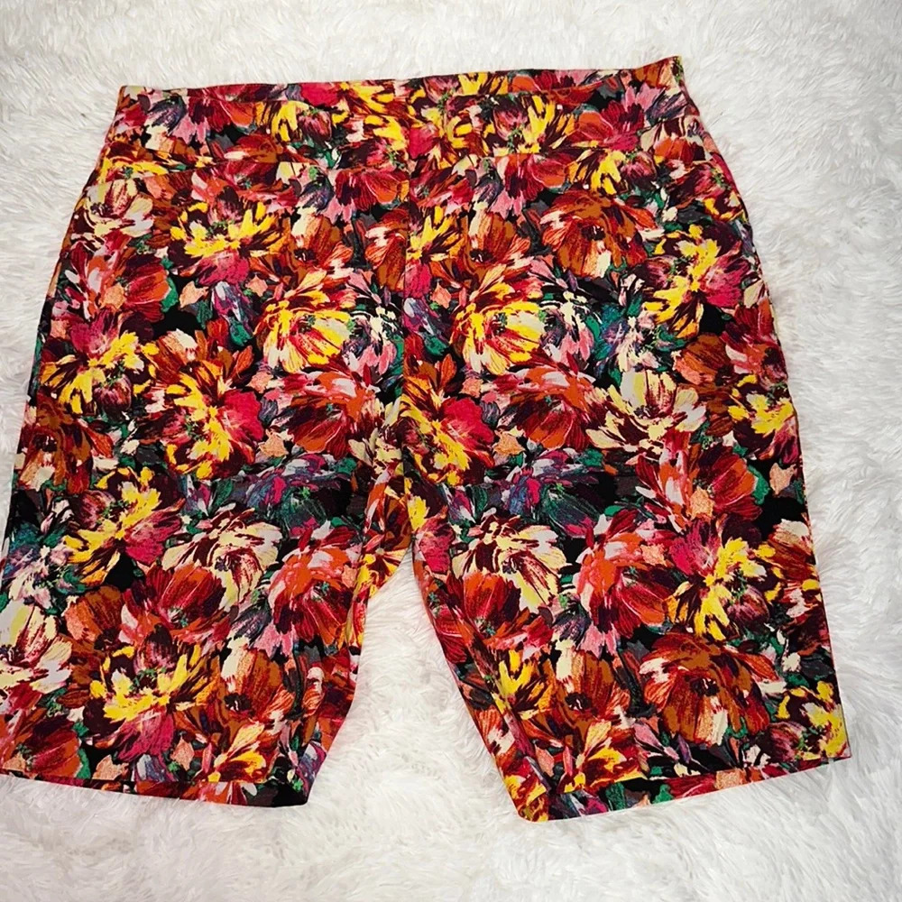 Attyre New York Floral Shorts Sz16